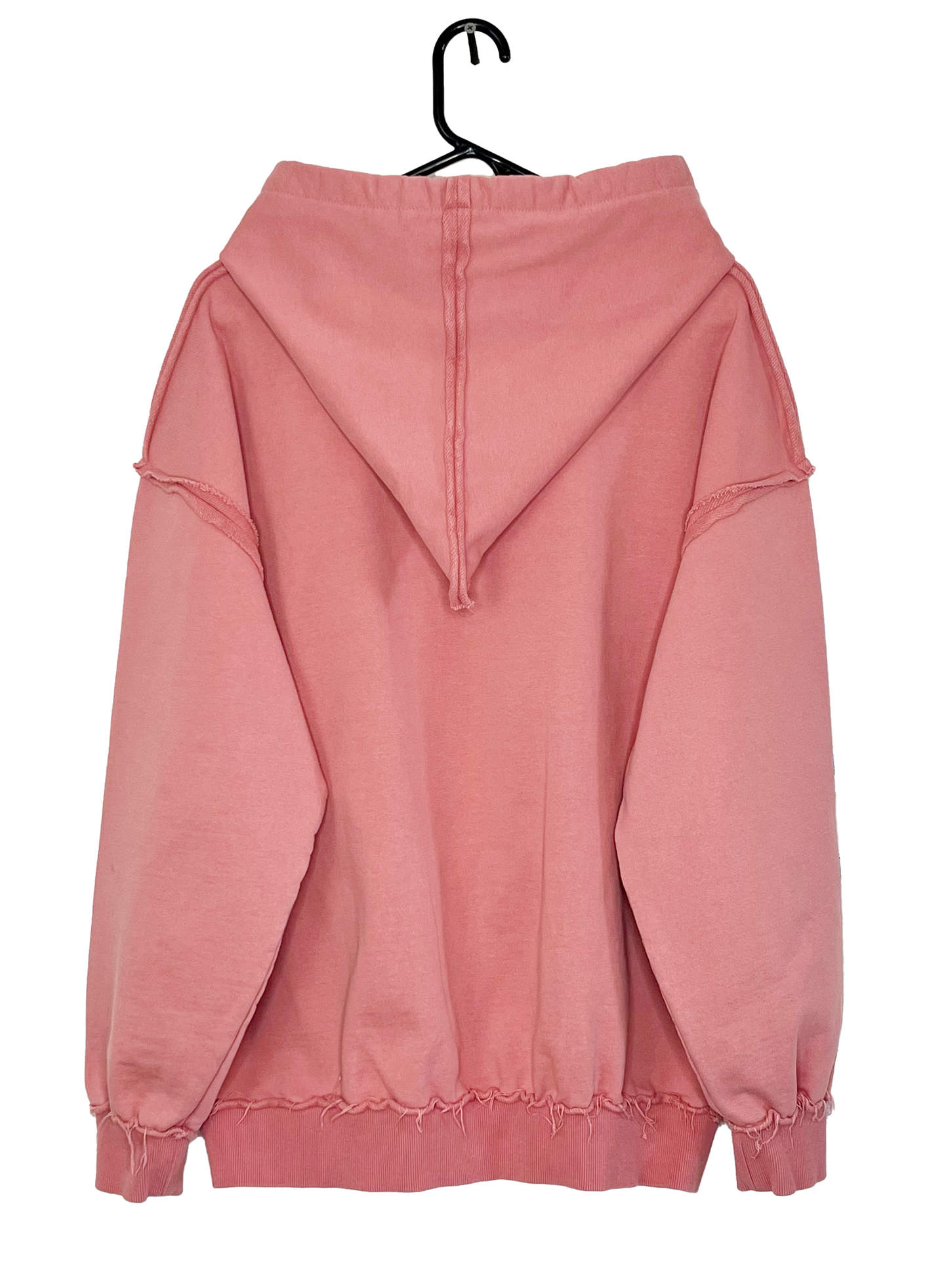 pink hoodie